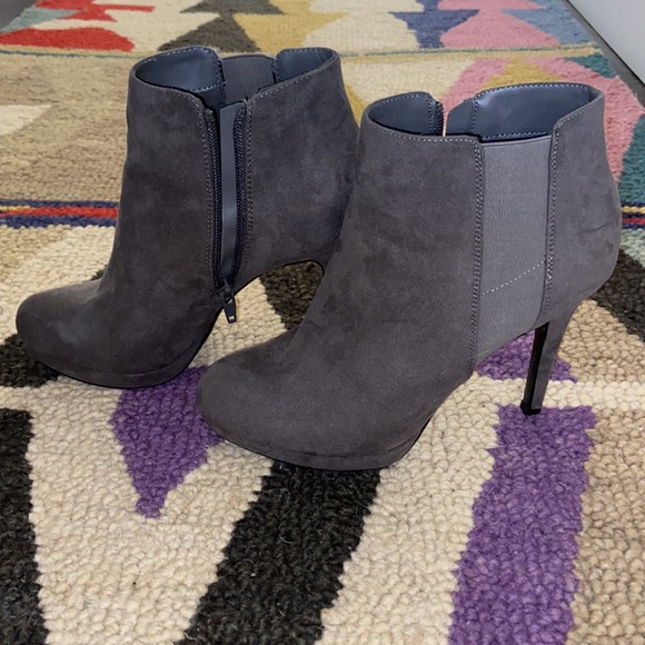 Gray Booties - Picture 2 of 6